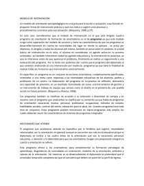 MODELOS DE INTERVENCION. Página 1