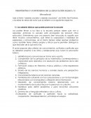 PROPÓSITOS Y CONTENIDOS DE LA EDUCACIÓN BÁSICA II