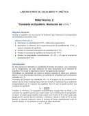 Cuestionario Previo Constante de Equilibrio Disolución del KNO3