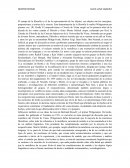 El campo de la filosofía es el de la representación de los objetos