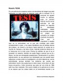Reseña TESIS