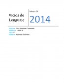 Vicios de Lenguaje