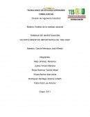 TRABAJO DE INVESTIGACIÓN “ACONTECIMIENTOS IMPORTANTES DE 1550-1600”