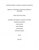 La nueva Limpieza interna y externa al equipo de computo