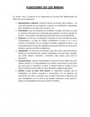 Funciones de los Recursos Humanos