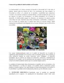 Cuales son las Causas de la perdida de biodiversidad en el Ecuador