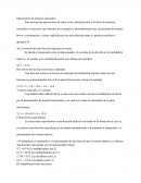 Operaciones de números algebraicos