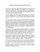 Distorsion del lenguaje