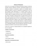 Planeación Educativa Informe de Planeación