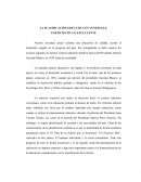 LA PLANIFICACIÓN EDUCATIVA EN VENEZUELA