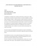 Cree usted que es necesario proponer una deontología de la profesión docente?