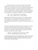 Componentes y Precios