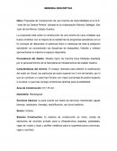 Proyecto de una cancha de usos multiples