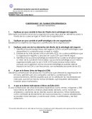 CUESTIONARIO DE PLANEACIÓN ESTRATEGICA