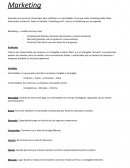 Resumen sobre el marketing