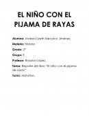 Reporte del libro “El niño con el pijama de rayas”
