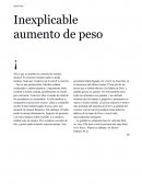 GRATITUD Inexplicable aumento de peso