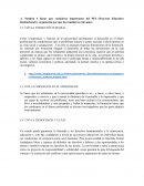 Nombra 4 líneas que consideres importantes del PEI