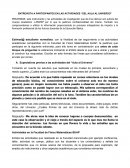 ENTREVISTA A PARTICIPANTES EN LAS ACTIVIDADES “DEL AULA AL UNIVERSO”