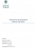 Laboratorio de psiquiatría: Película “Mr Jones”