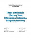 Matematica OBJETIVO DE LAS MATEMATICAS.