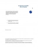 El Algoritmo del PERT de un Proyecto