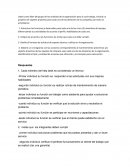 Usted como líder del grupo de los analistas de la organización para la cual trabaja