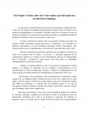 Lectura: The people's choice, how thw voter makes up in his mind in a presidencial campaing
