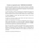 El maestro y la organización escolar "IMPORTANCIA DEL MAESTRO"