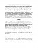 DECLARACIÓN DE ESTOCOLMO SOBRE EL MEDIO AMBIENTE HUMANO (ANALISIS)