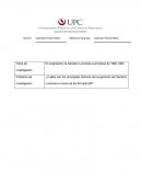 El surgimiento de Sendero Luminoso a principios de 1960-1980