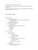 Plan de acción Male´s Grooming