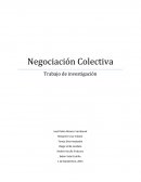 La Investigacion Negociacion Colectiva