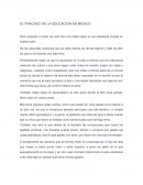El fracaso en la educación en México
