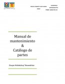 Manual de mantenimiento de Regulador de presion
