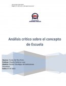 La escuela es una oportunidad para el desarrollo personal y colectivo