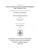 Interleaved Buck Converter for Fast PWM Dimming of High –Brightness LEDs