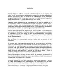 Ventajas del Programa Spector 360 en Auditoría. Página 1