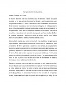 La reproducción de la pobreza