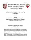 Reseña: ECONOMÍA AL ALCANCE DE TODOS