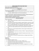 Planeacion de teatro