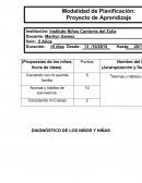 Entusiasmo escolar de niños