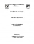 Proyecto Colaborativo: “La catenaria”