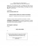 RAMA JUDICIAL DEL PODER PÚBLICO JUZGADO QUINCE LABORAL DEL CIRCUITO DE BOGOTÁ