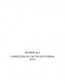 Correcion del factor de potencia