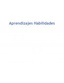 Aprendizajes Habilidades: Aprendizajes en torno a Comunicación