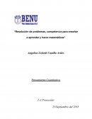 Resolución de problemas, competencia para enseñar a aprender y hacer matemáticas