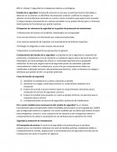 Seguridad de instalaciones básicas y estratégicas.