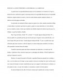 POR QUE LA GENTE PREFIERE LA SEGURIDAD A LA LIBERTAD