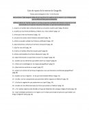 Guía de repaso de la materia de Geografía